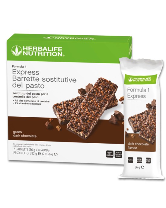 Formula 1 Express - Barrette sostitutive del pasto Dark Chocolate Formula 1 Express - Barrette sostitutive del pasto Dark Chocolate