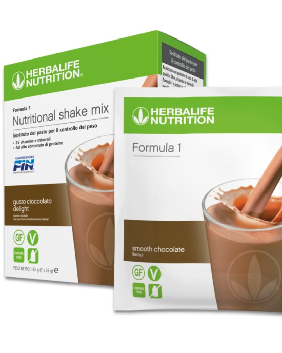 Formula 1 sostituto del pasto Cioccolato Delight 7 bustine Formula 1 sostituto del pasto Cioccolato Delight 7 bustine