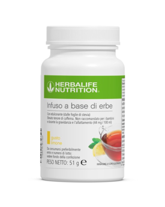 Infuso a base di erbe - Nuova formulazione - Gusto Limone 51g Infuso a base di erbe - Nuova formulazione - Gusto Limone 51g