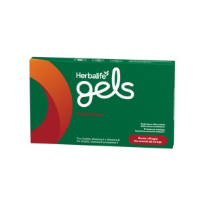 Herbalife Gels CoQ10Vita Ciliegia 30 gelatine masticabili Herbalife Gels CoQ10Vita Ciliegia 30 gelatine masticabili