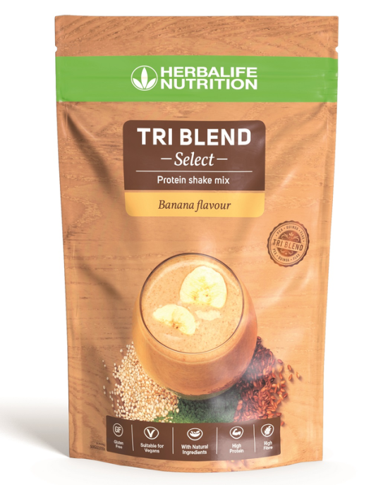 Tri Blend Select - Preparato proteico solubile in acqua Banana 600 g Tri Blend Select - Preparato proteico solubile in acqua Banana 600 g