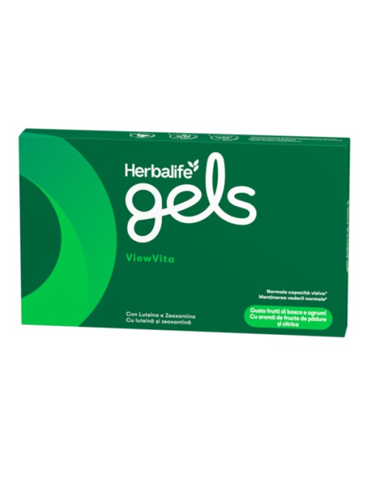 Herbalife Gels ViewVita Frutti di bosco e agrumi 30 gelatine masticabili Herbalife Gels ViewVita Frutti di bosco e agrumi 30 gelatine masticabili